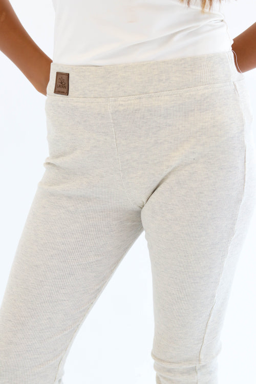 Greyish Flared Pants - Short Length — alternate view