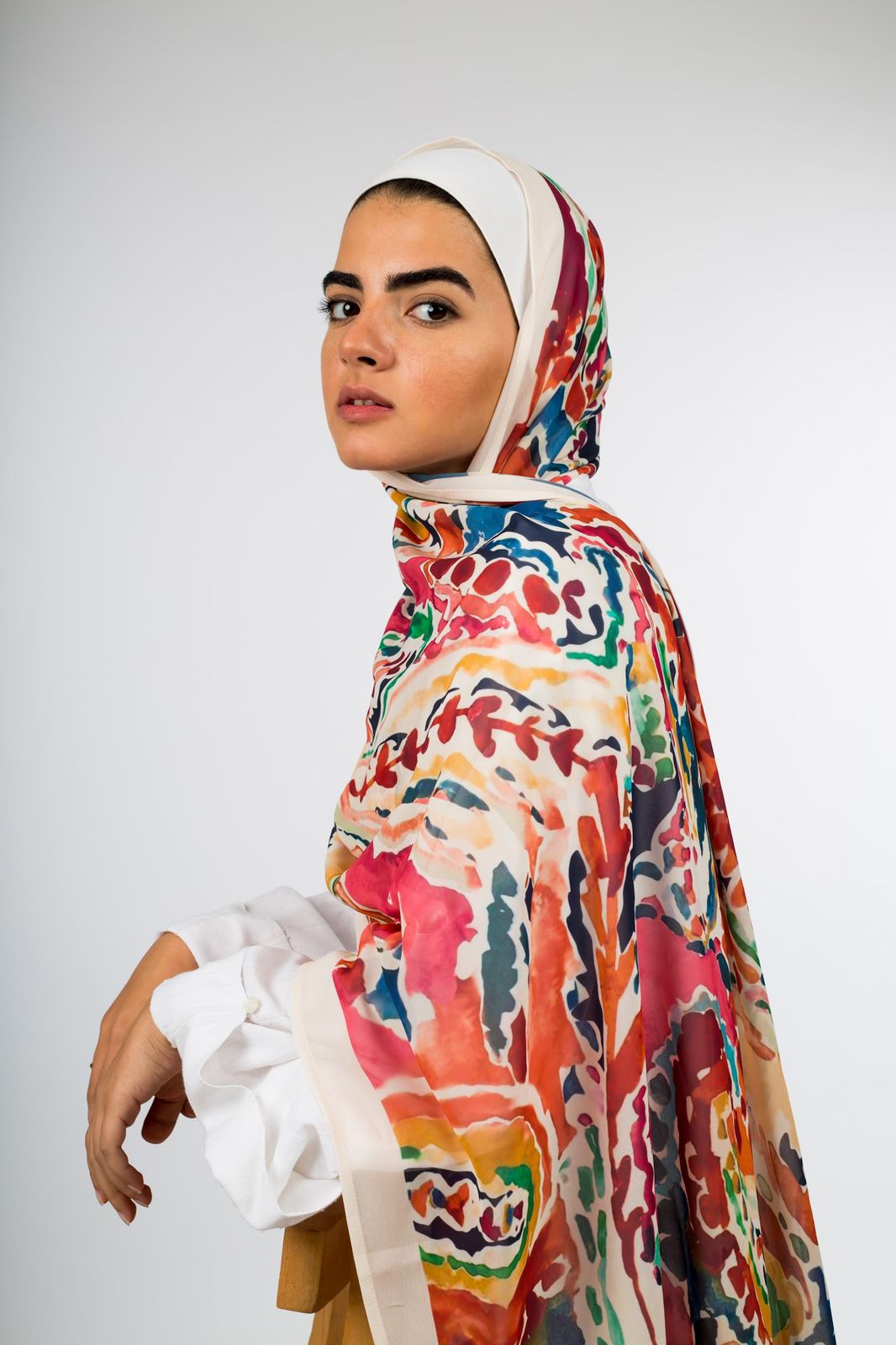 Chiffon scarves, exported to Istanbul