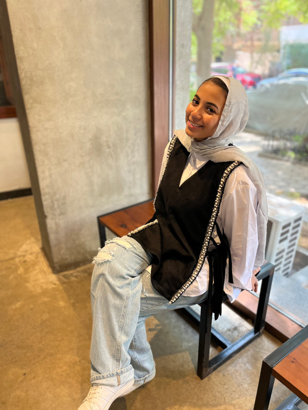 Worn by a LAYAN customer