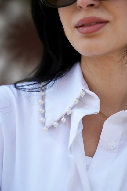 Pearly Perfection Shirt - White