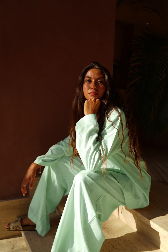 The Linen Set — Sea Mist