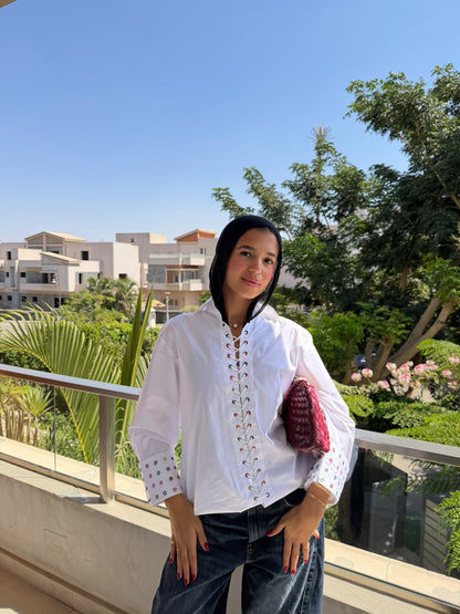 The Eyelet Shirt — Full Sun