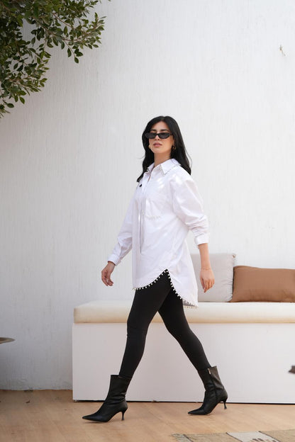 Pearly Perfection Shirt - White