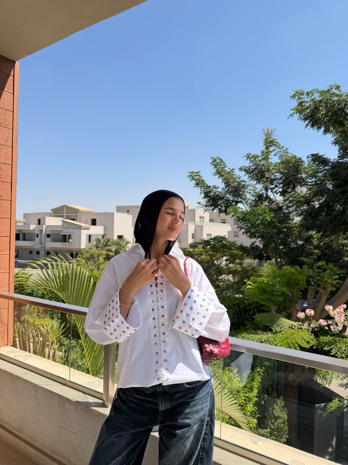 The Eyelet Shirt — Full Sun
