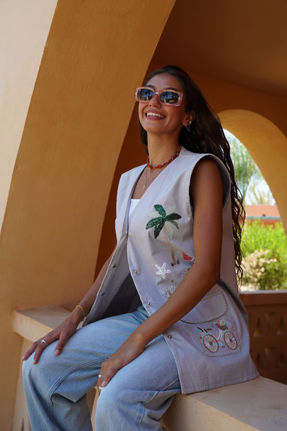 The Embroidered Vest — A Summer I Remember