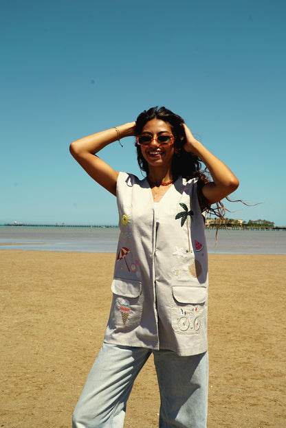 The Embroidered Vest — A Summer I Remember