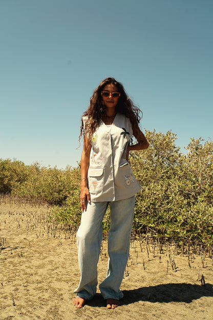 The Embroidered Vest — A Summer I Remember