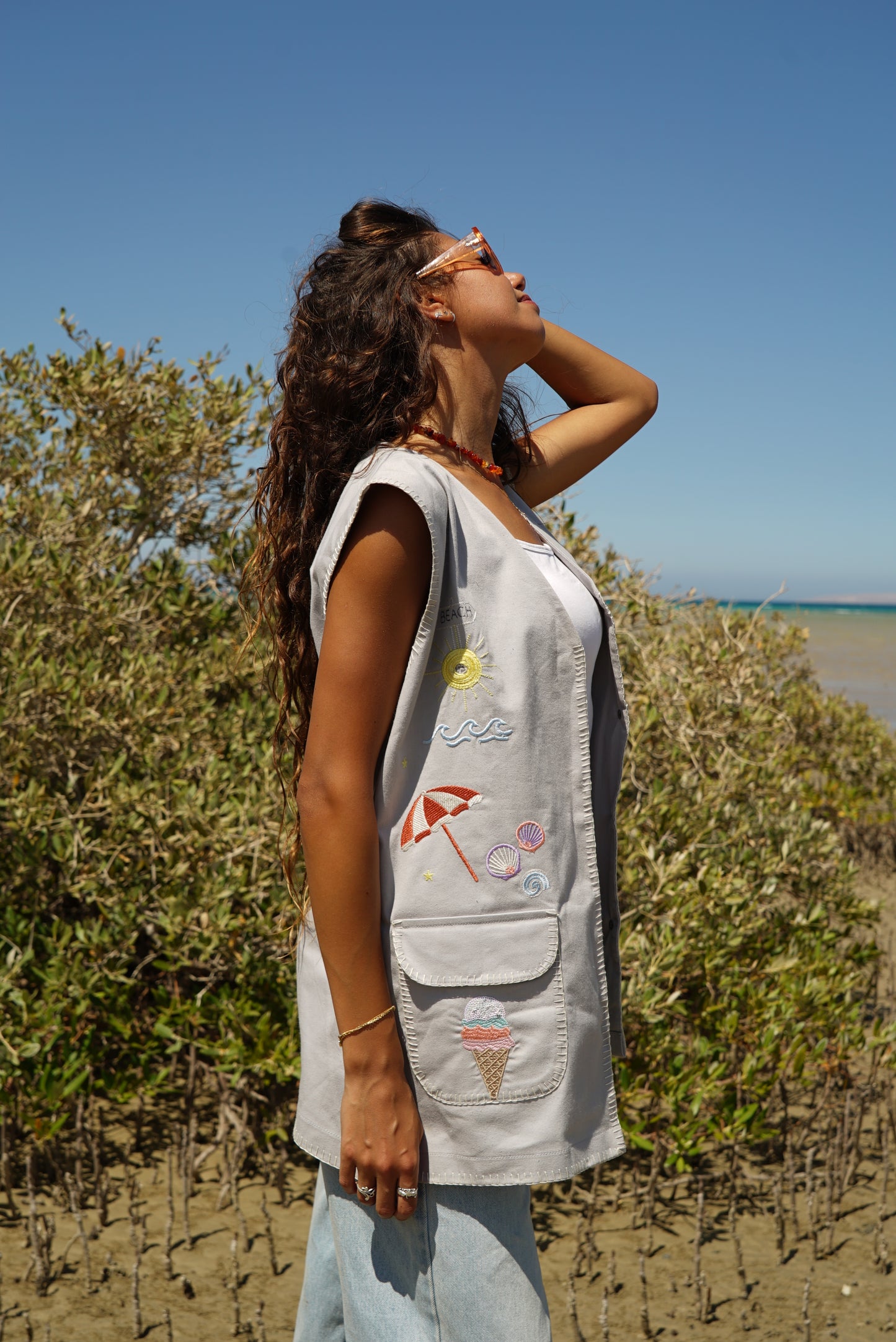 The Embroidered Vest — A Summer I Remember