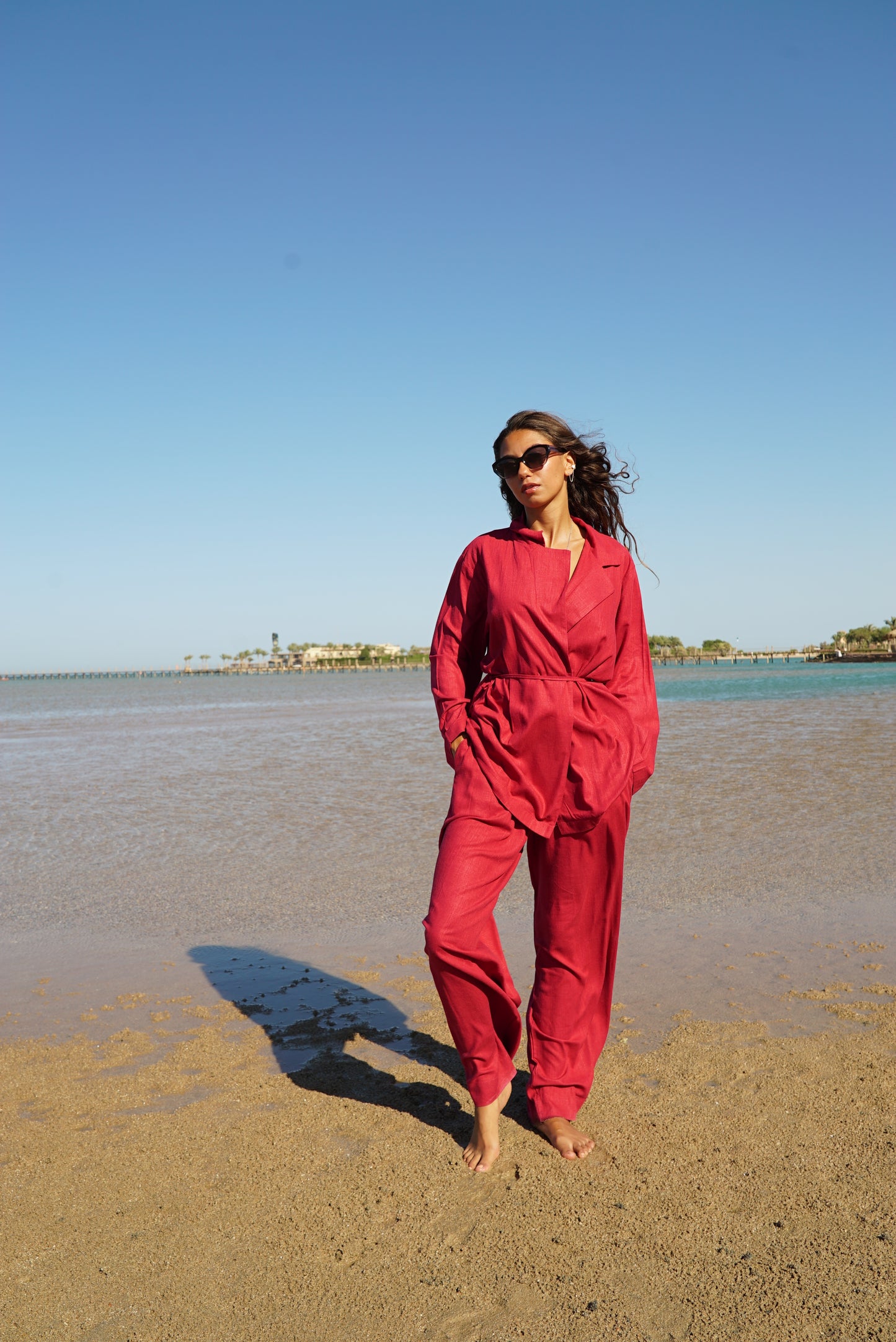 The Linen Set — Bougainvillea