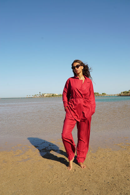 The Linen Set — Bougainvillea