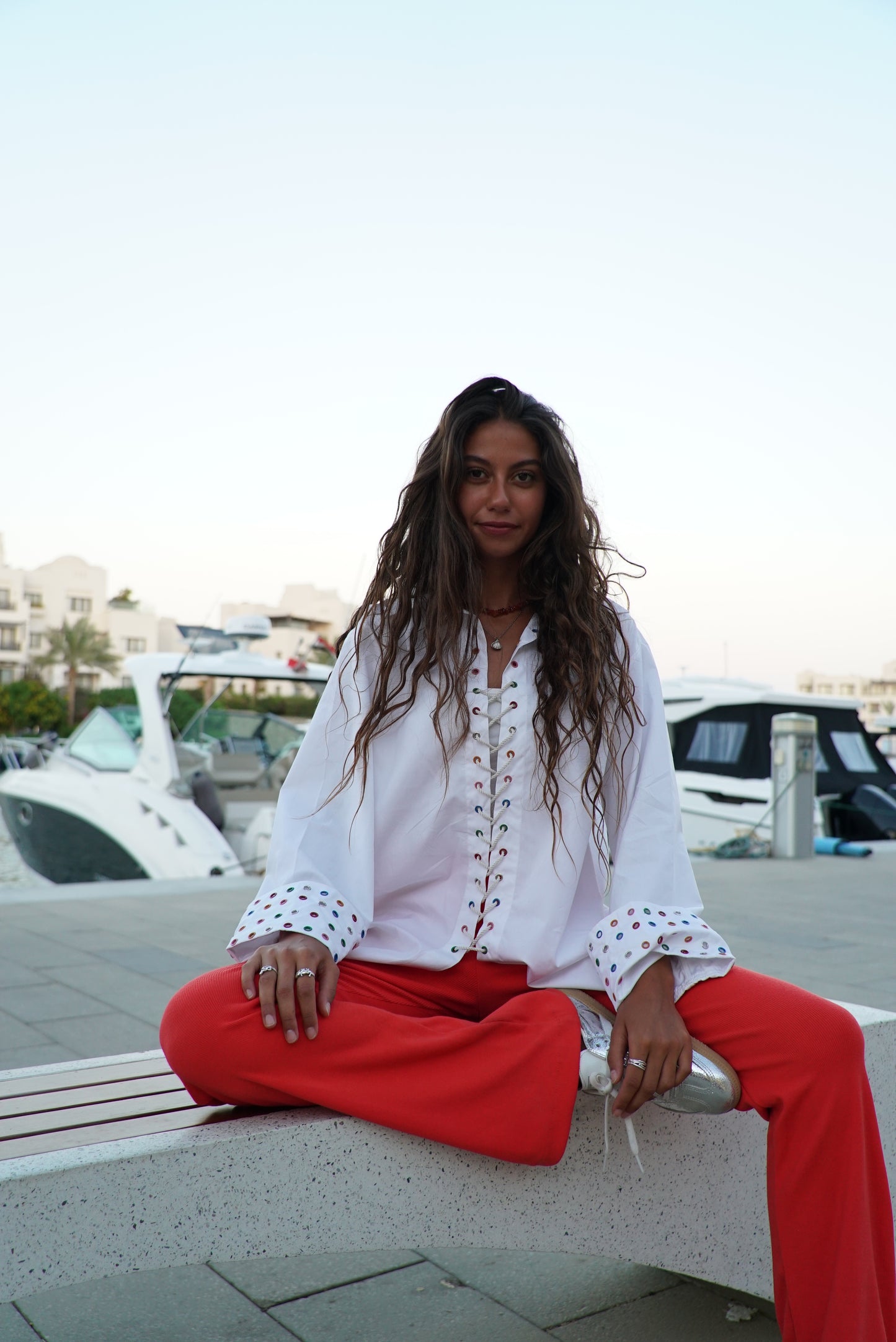 The Eyelet Shirt — Full Sun