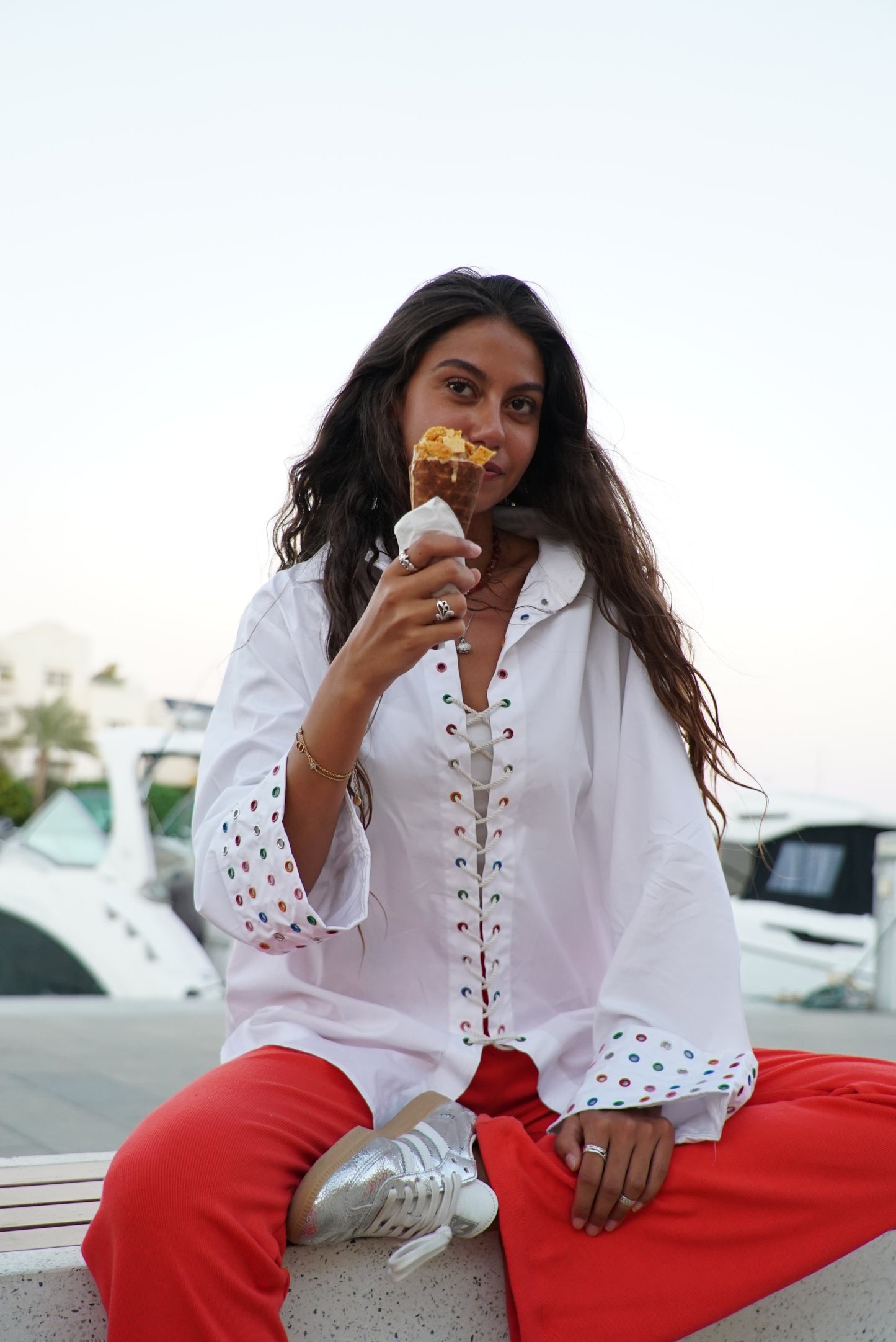 The Eyelet Shirt — Full Sun