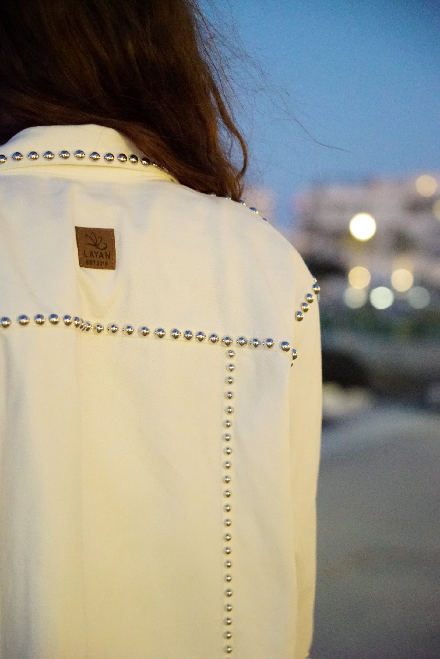 The Studded Denim Jacket — Last Light