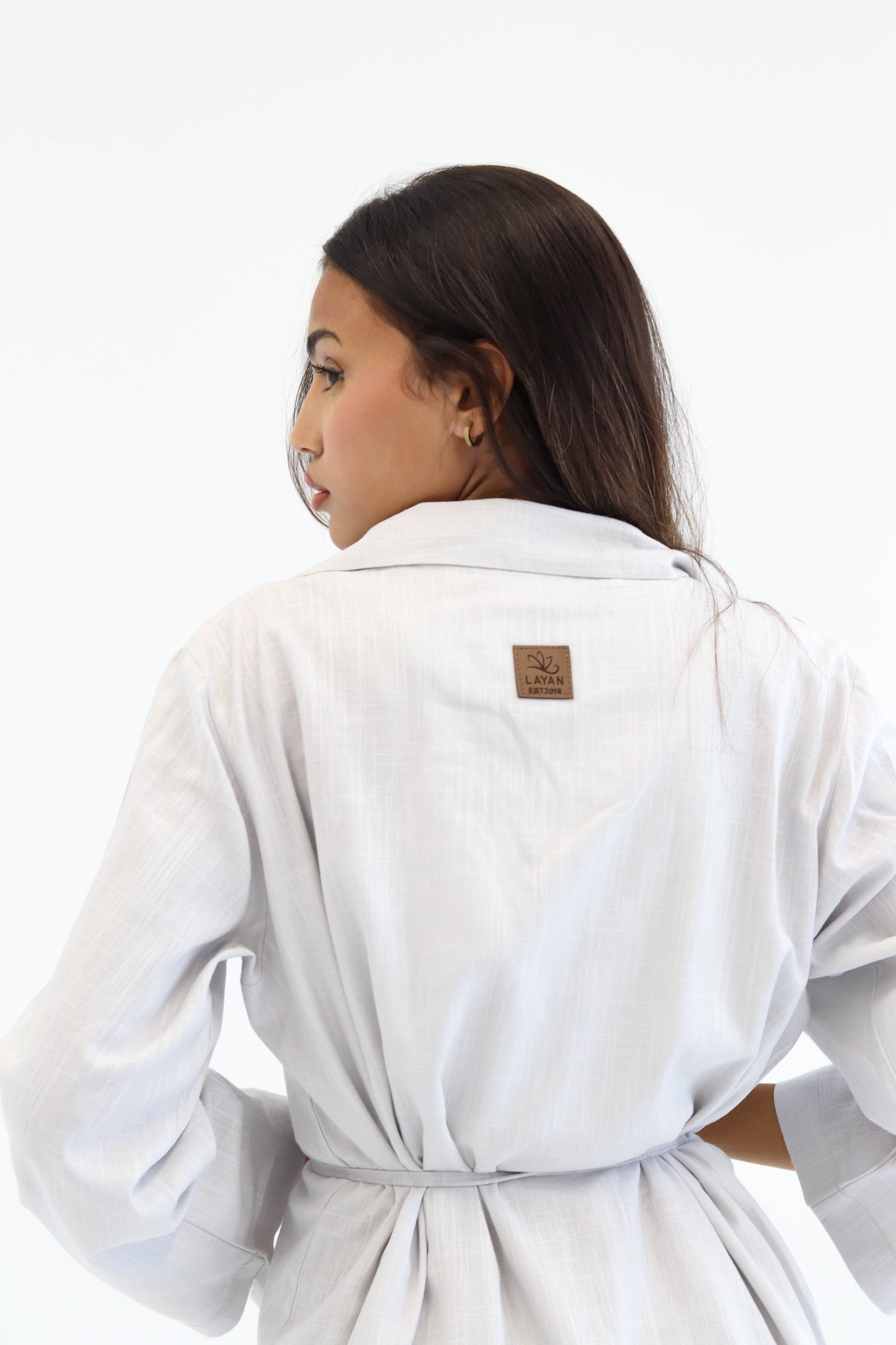 Grey Earthy Linen Set