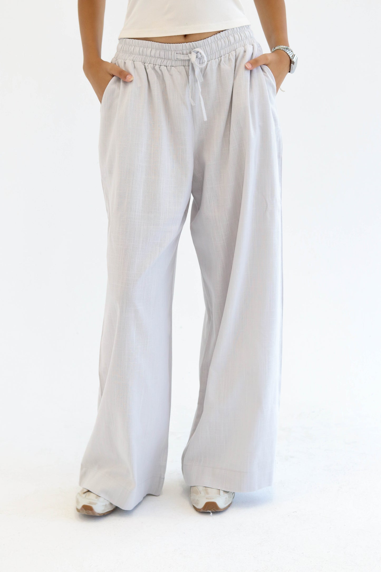 Grey Earthy Linen Set