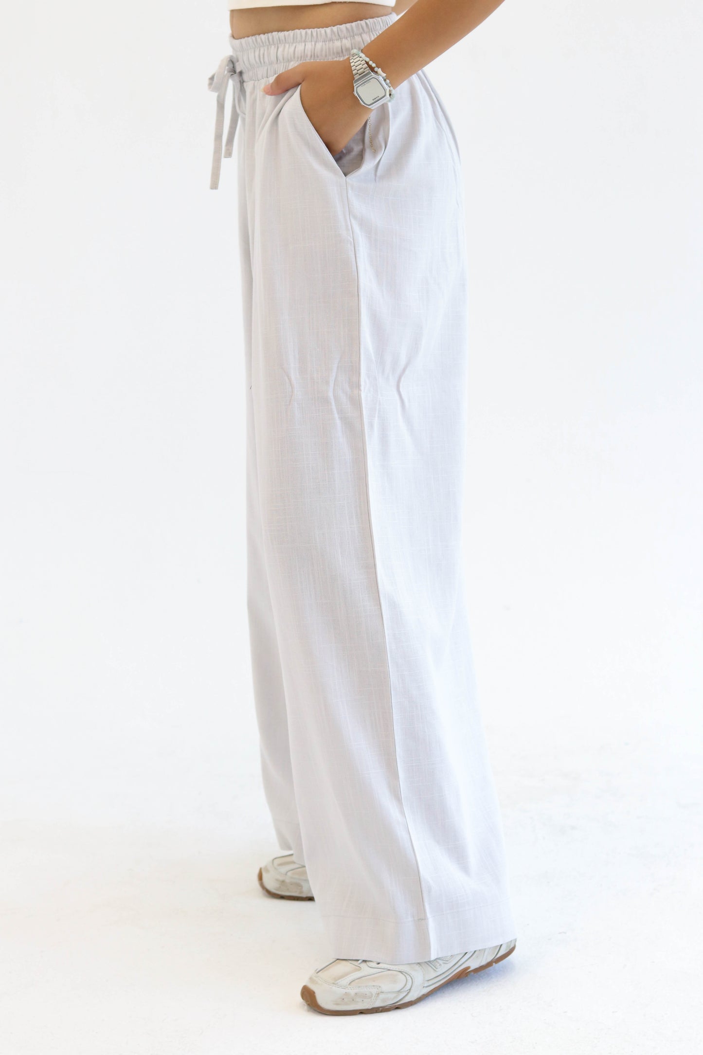 Grey Earthy Linen Set