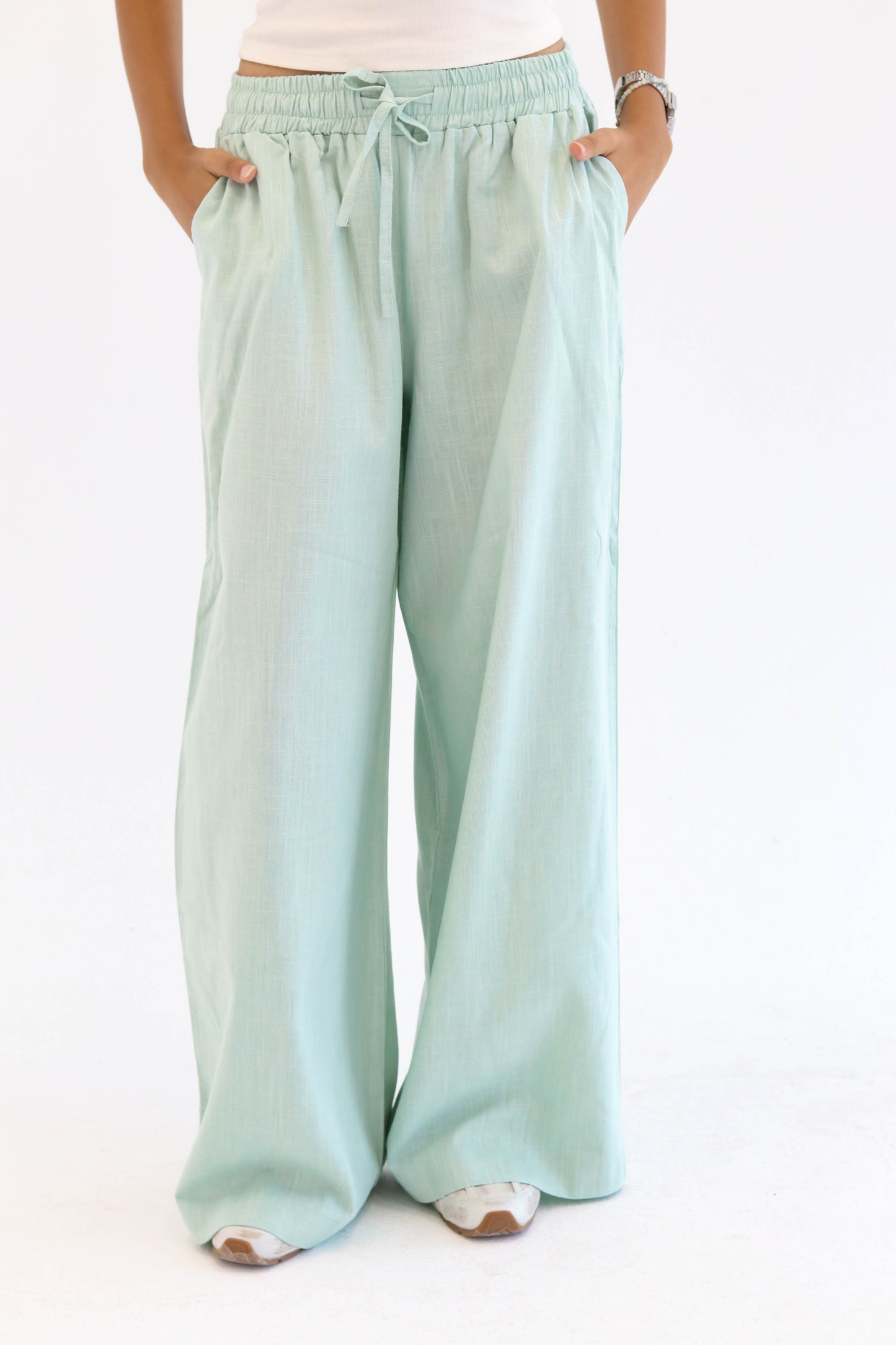 Mint Earthy Linen set