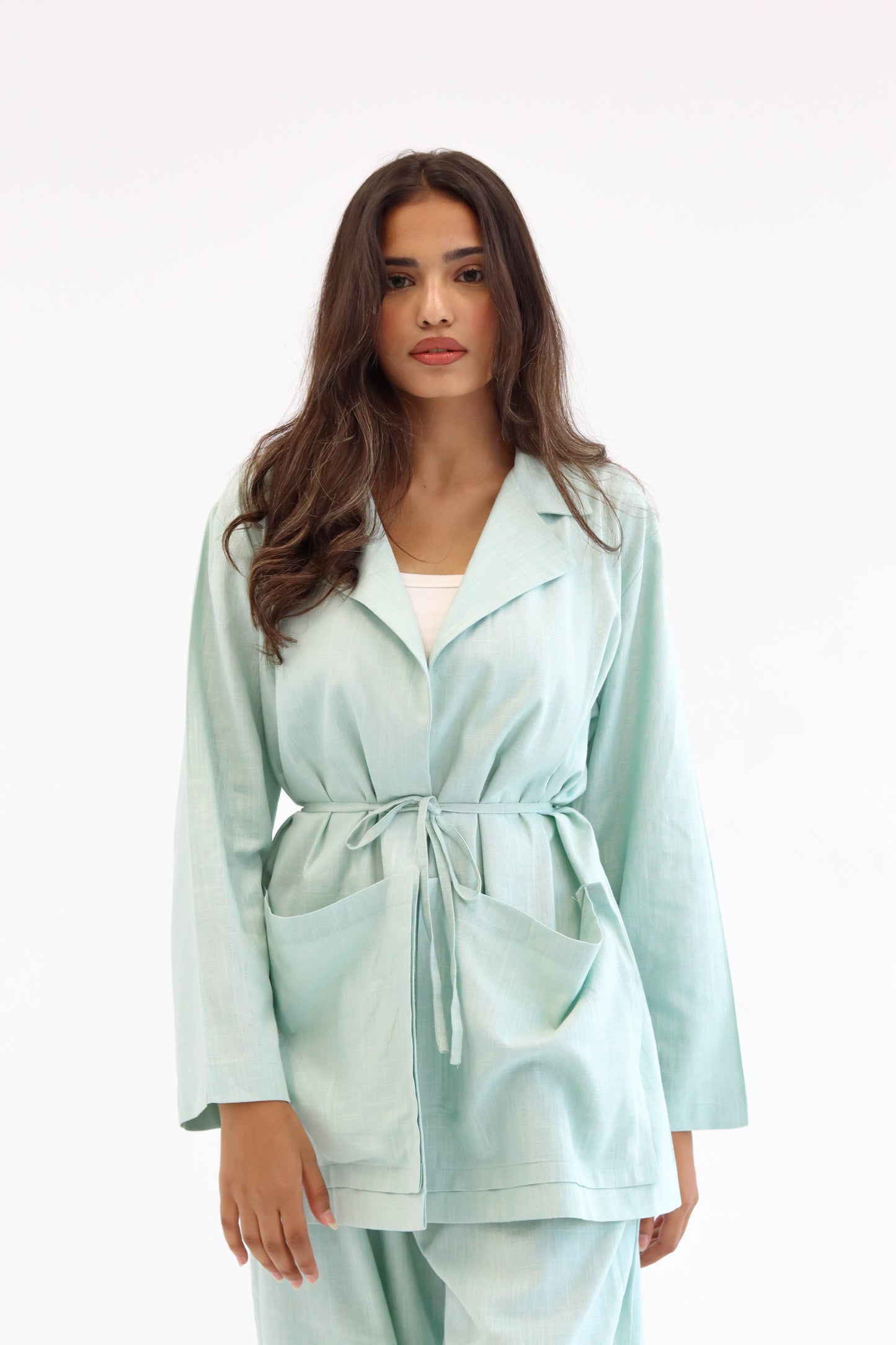 Mint Earthy Linen set