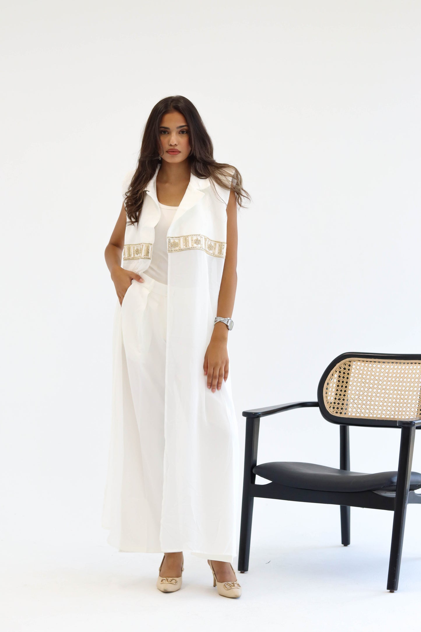 Formal Pants- Off white