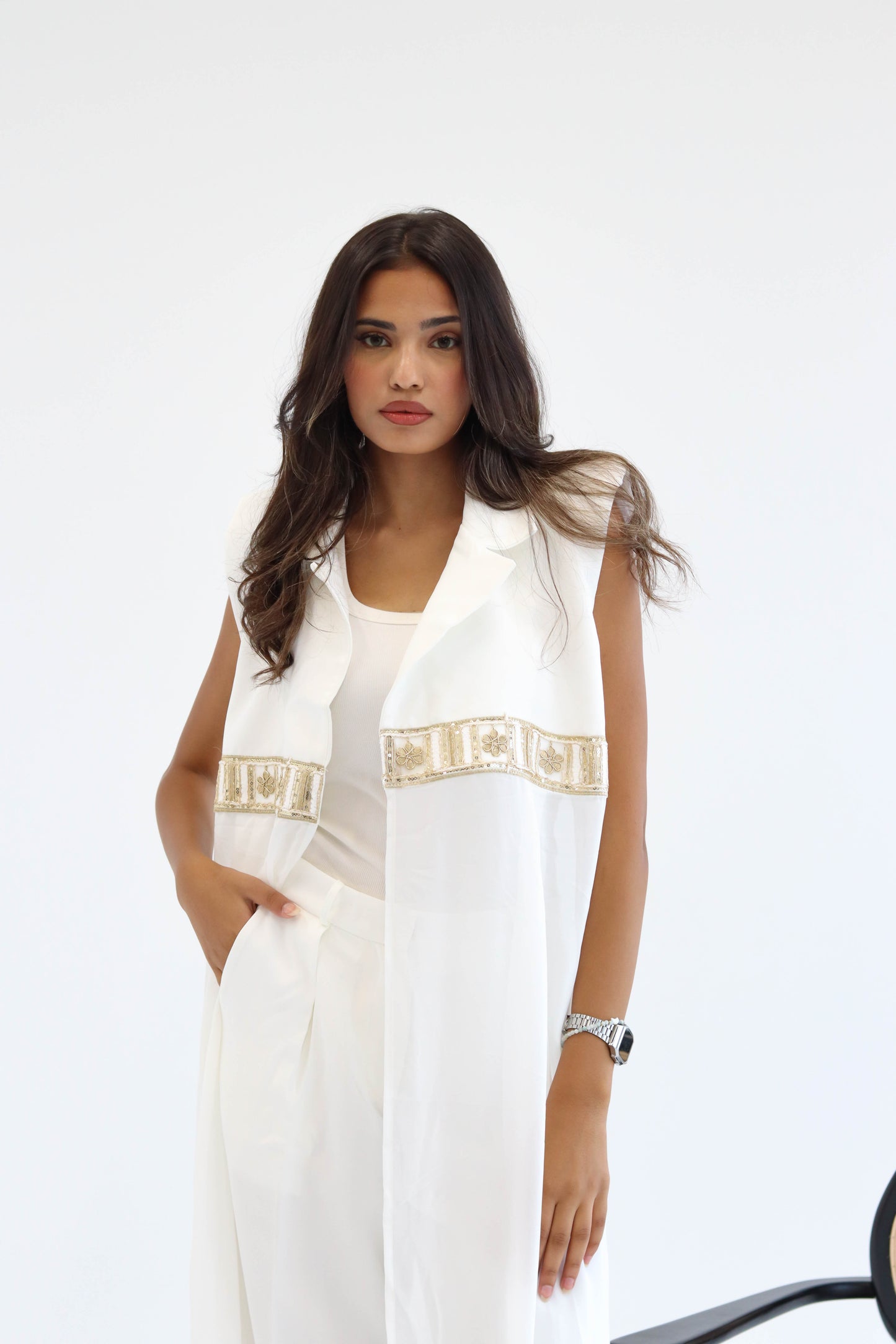 Formal Pants- Off white