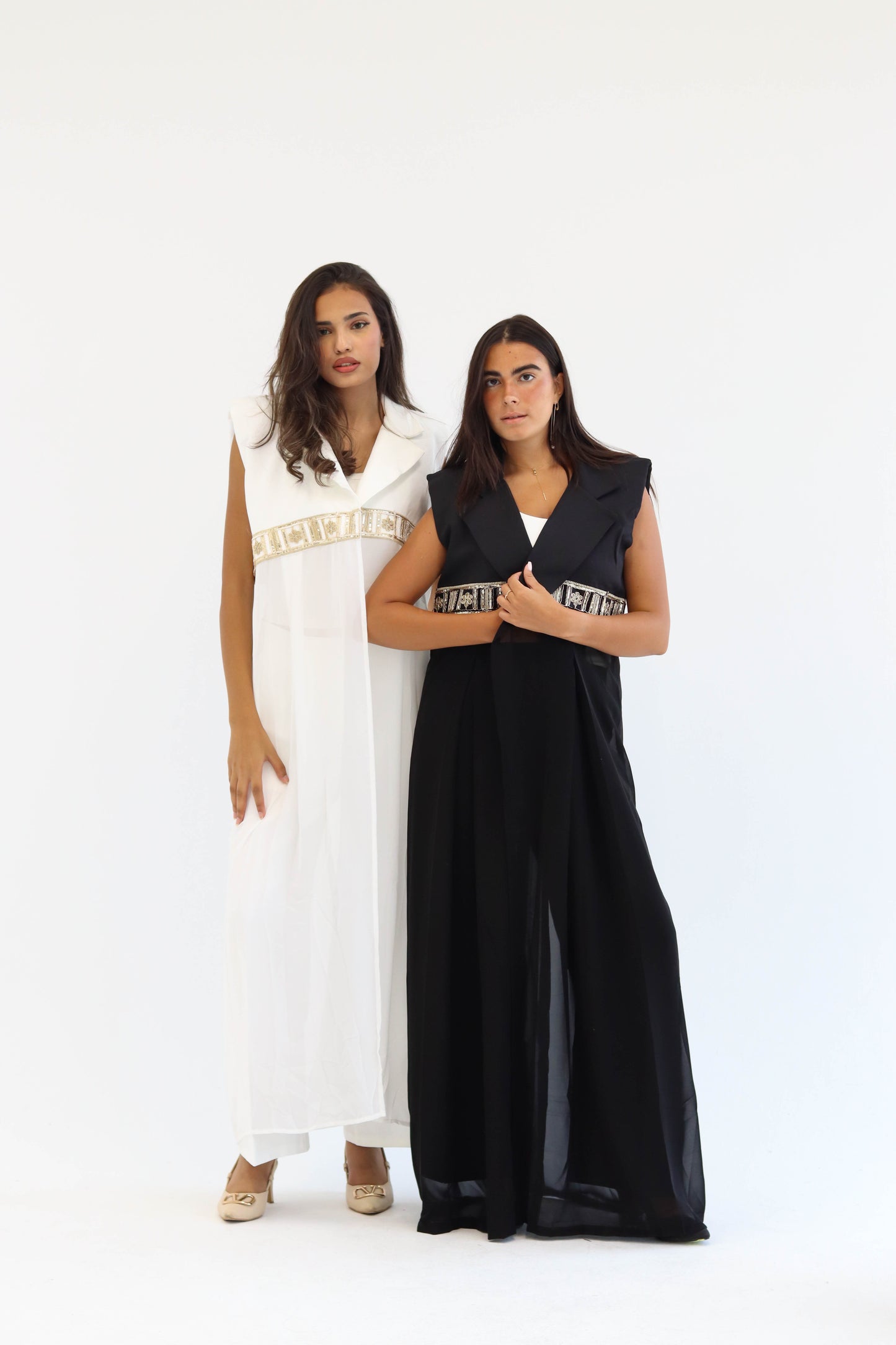 Golden Aura vest - Offwhite