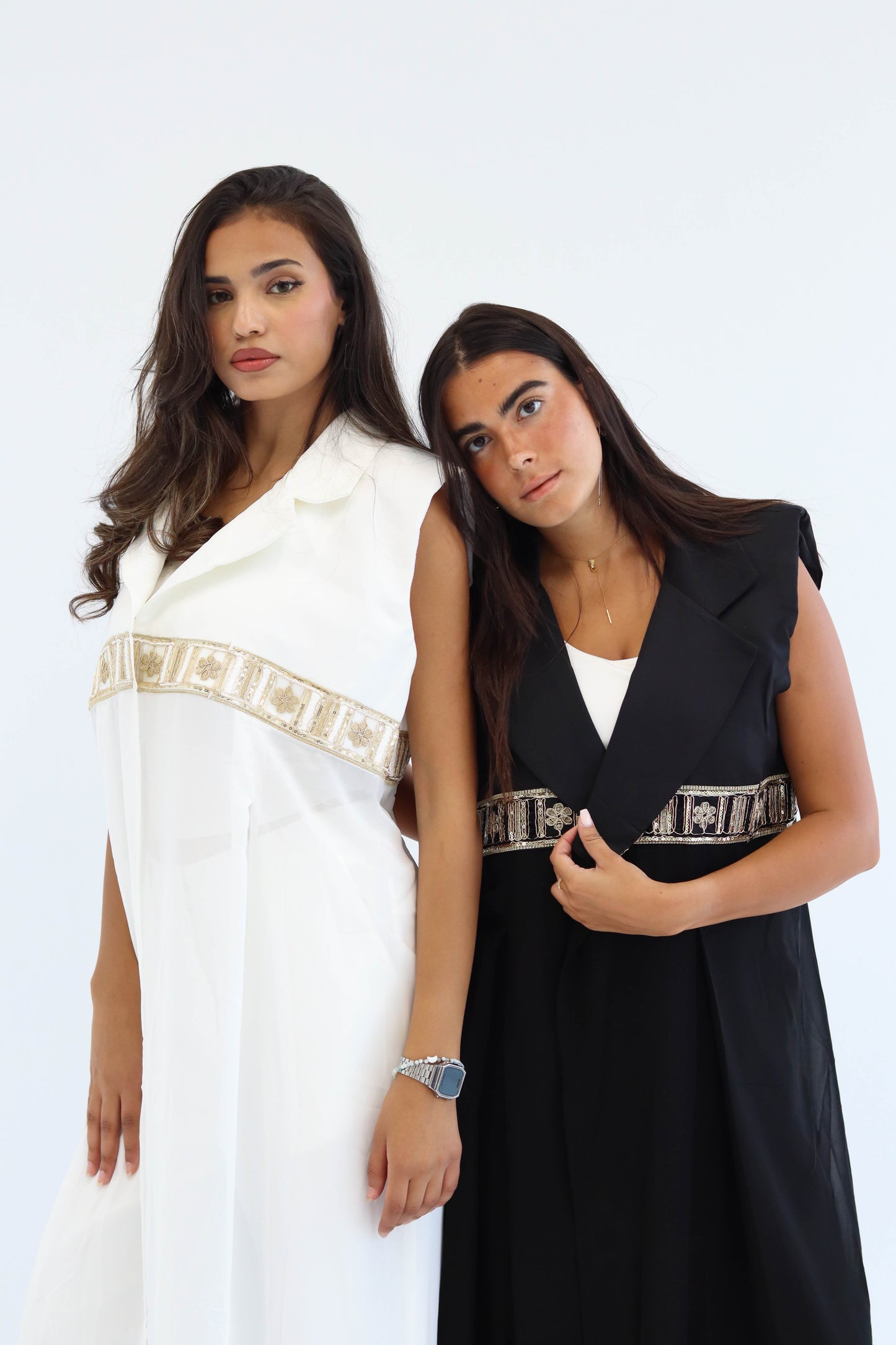 Golden Aura vest - Offwhite