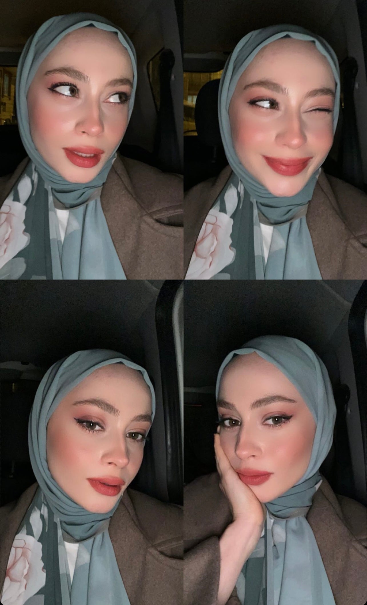 LAYAN chiffon styled in Istanbul