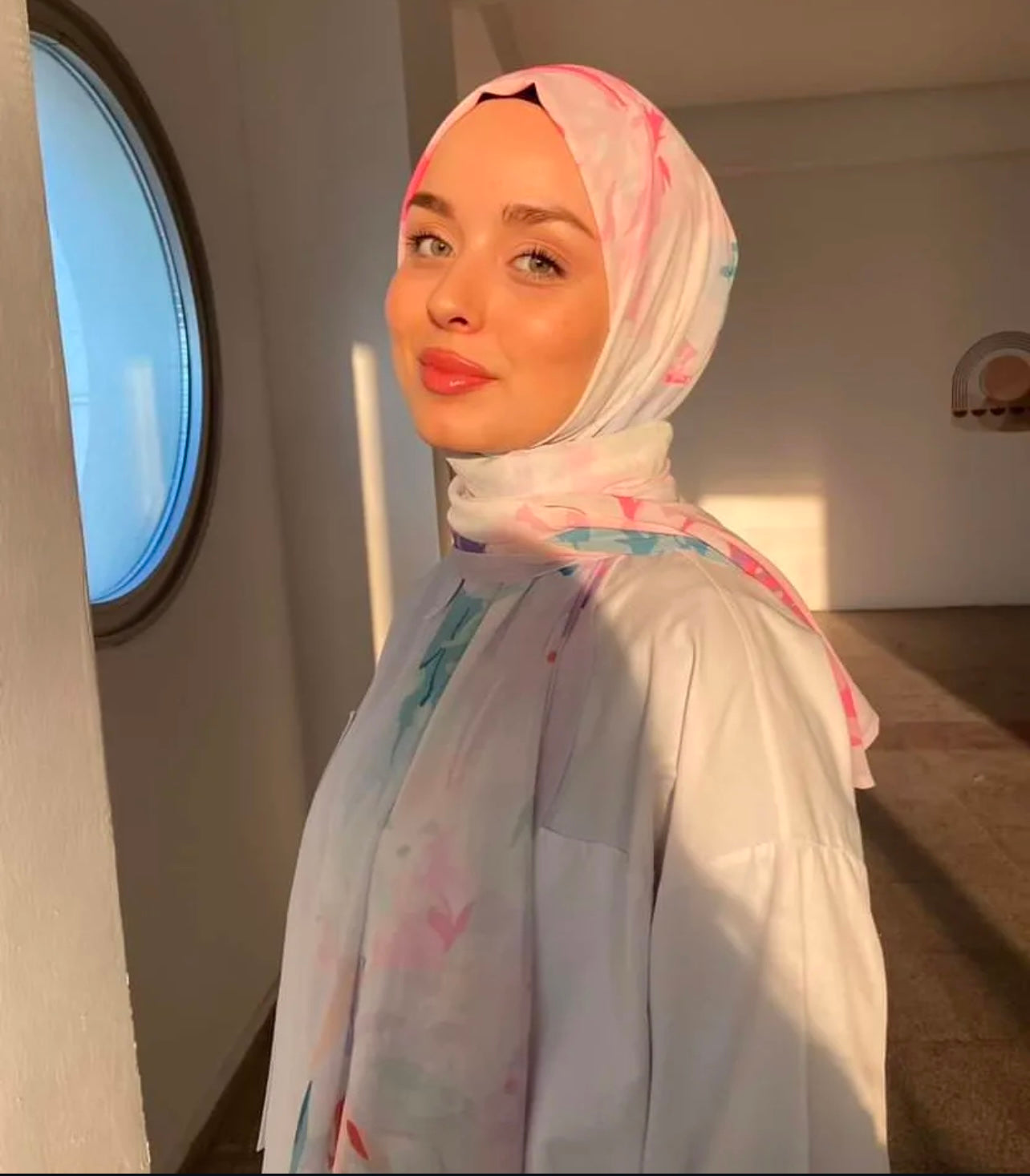 LAYAN chiffon styled in Istanbul