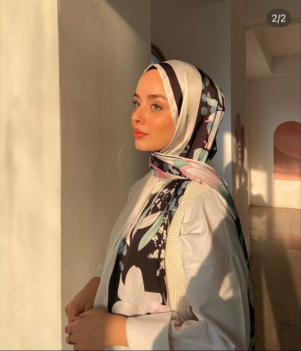 LAYAN chiffon styled in Istanbul