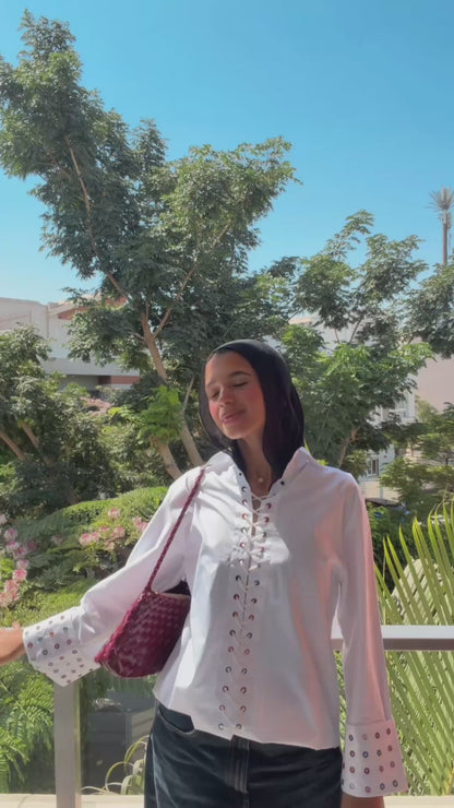 The Eyelet Shirt — Full Sun